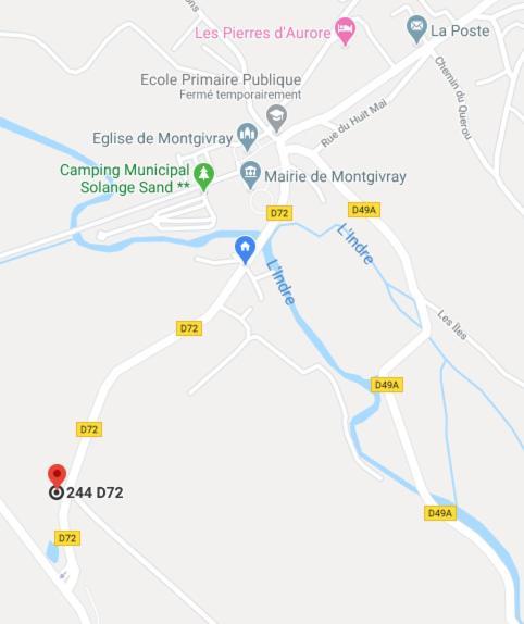 Le Petit Pays Lägenhet Montgivray Exteriör bild